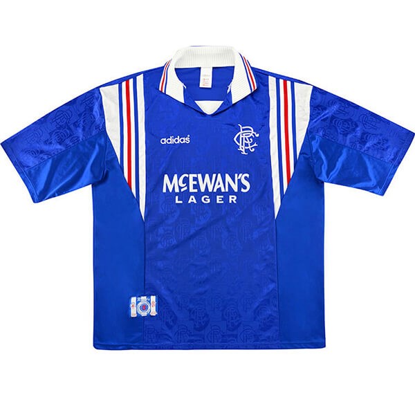 Tailandia Camiseta Rangers 1ª Retro 1996 1997 Azul